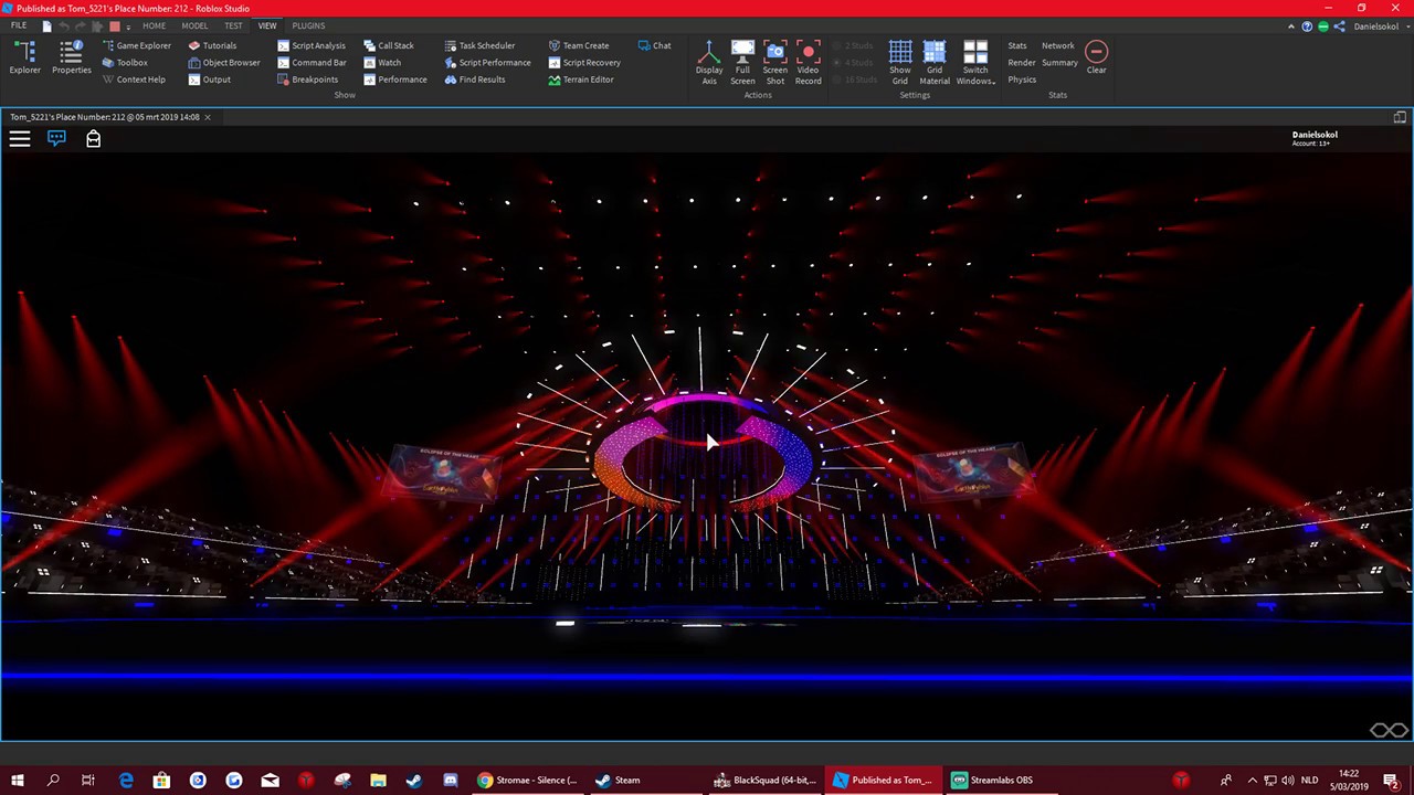 Eurovision ROBLOX BeamZ Test 2019