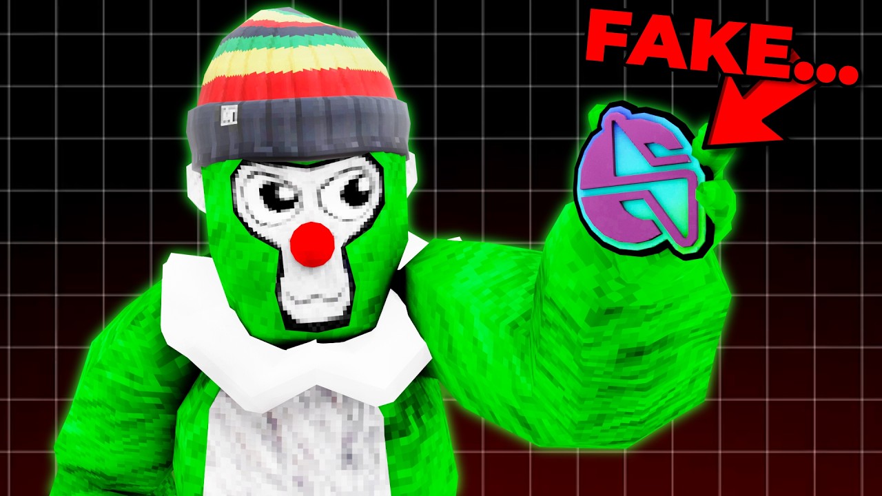 I Joined Gorilla Tag as a Fake Youtuber...
