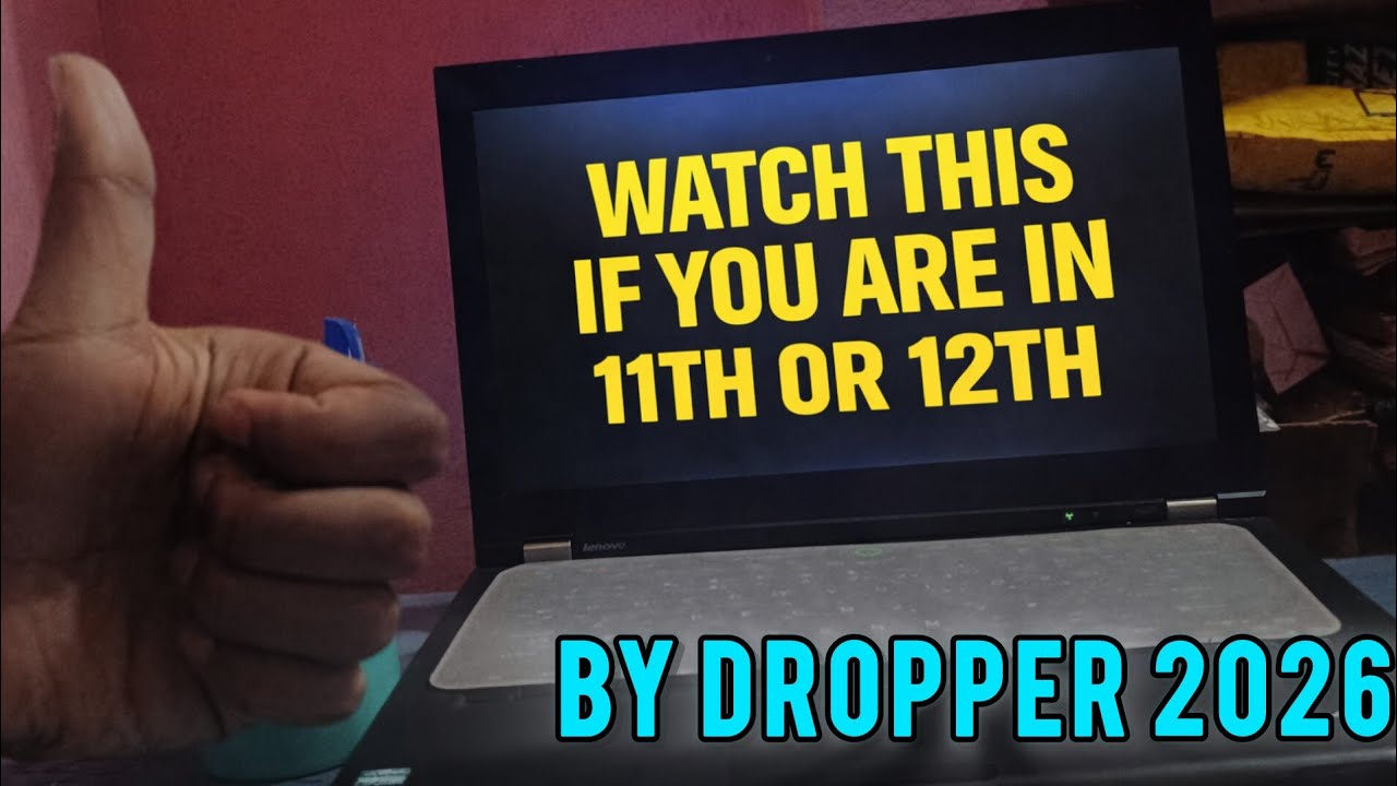 Watch This If You Are in 11th or 12th | | 7th Day Of 21 DAYS CHALLENGE | JEE DROPPER 2026