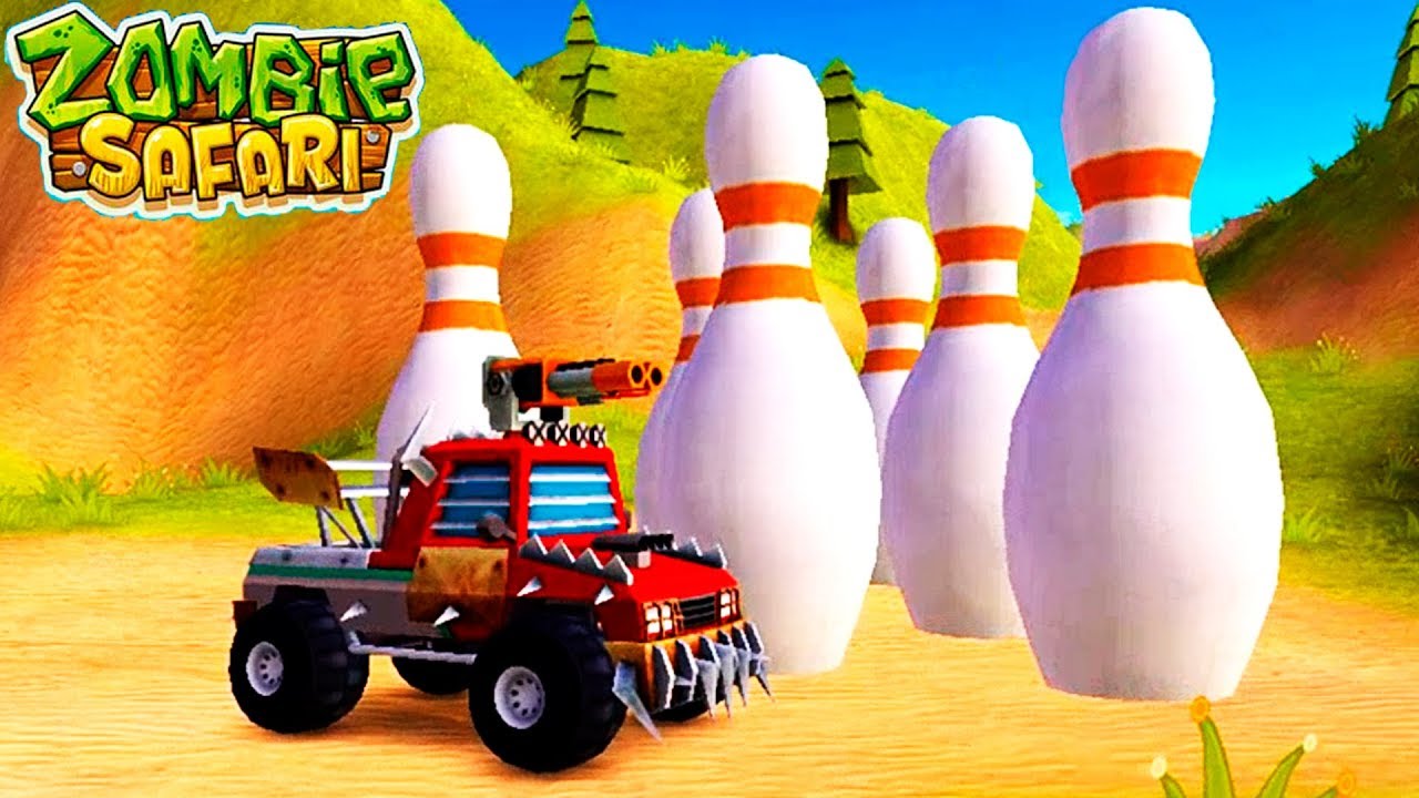 МАШИНЫ против ЗОМБИ zombie safari 36 VIDEO game car игра
