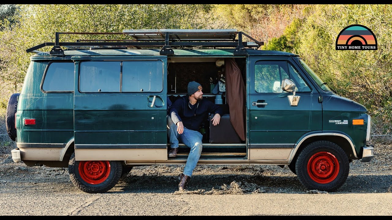 Stealth Budget DIY Camper Van Walkthrough - $5.5k Total Tiny House Cost