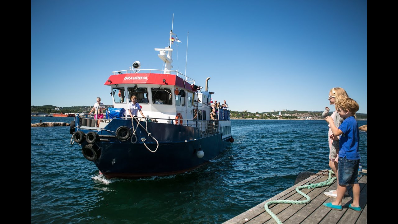 Island hopping in Kristiansand with MS Bragdøya