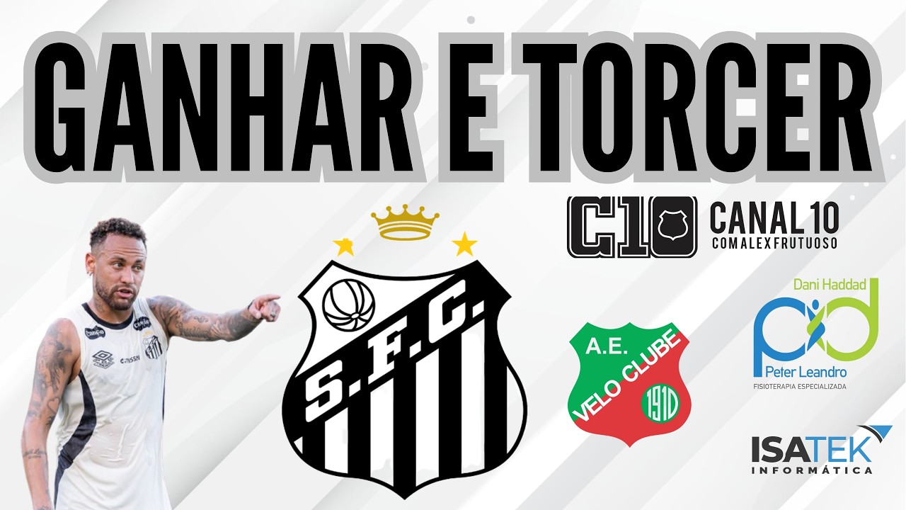 SANTOS X VELO CLUBE: TIME REFORÇADO EM BUSCA DA CLASSIFICAÇÃO #santos #paulistão #futebol