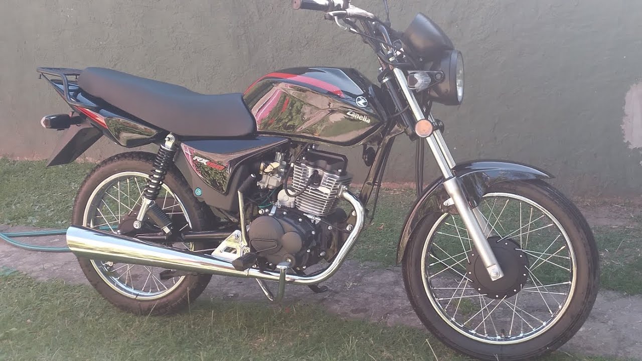 zanella RX150 Z7 2024 velocidad final con escape ofr