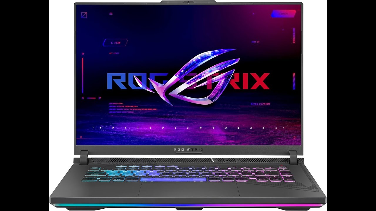 Полный обзор ASUS ROG Strix G16: дисплей 165 Гц, процессор i7 13650HX, игровая мощность.