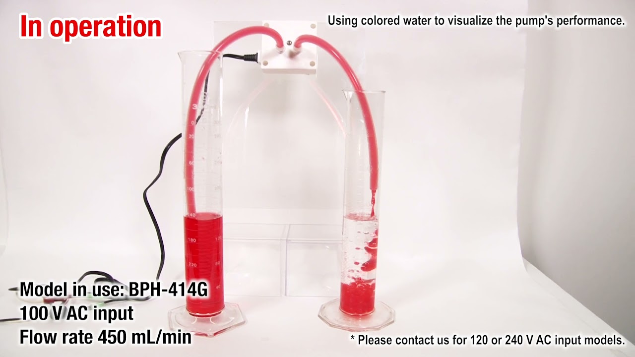 [NITTO KOHKI] BIMOR PUMP Series : Piezoelectric Pump