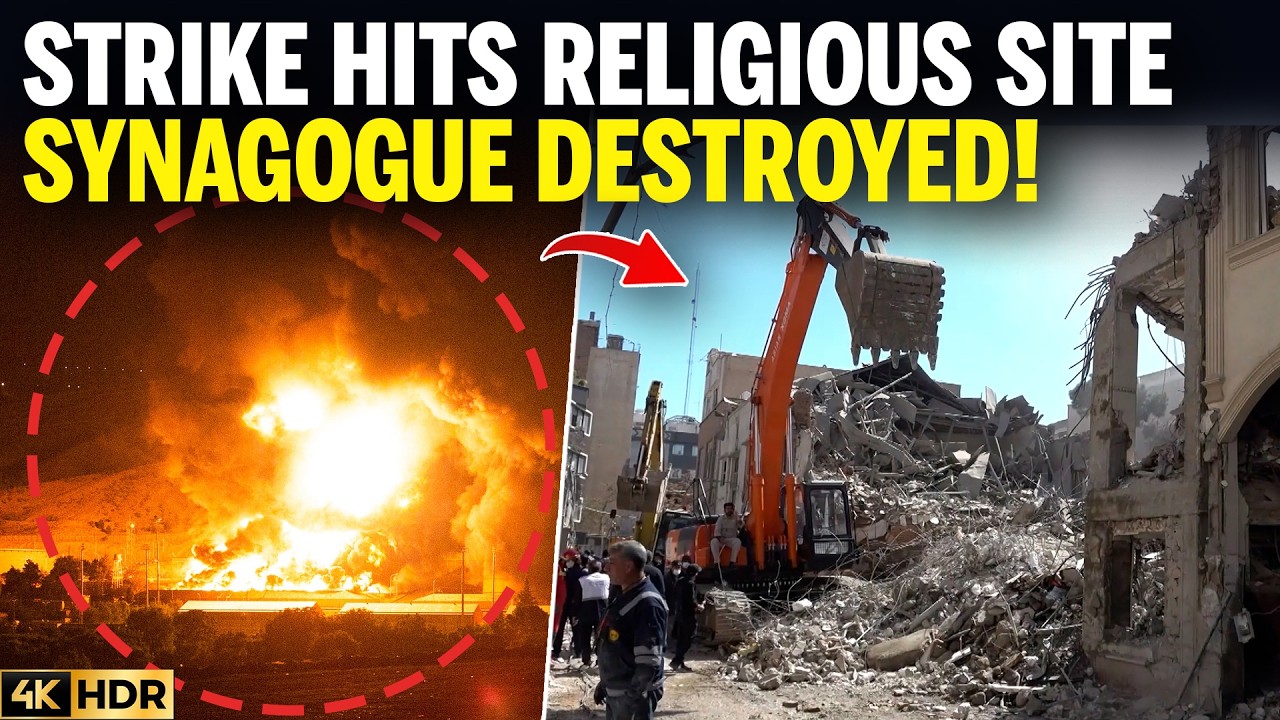 Synagogue Destroyed in Tehran After Airstrikes &mdash; Religious Site Hit Amid Escalation