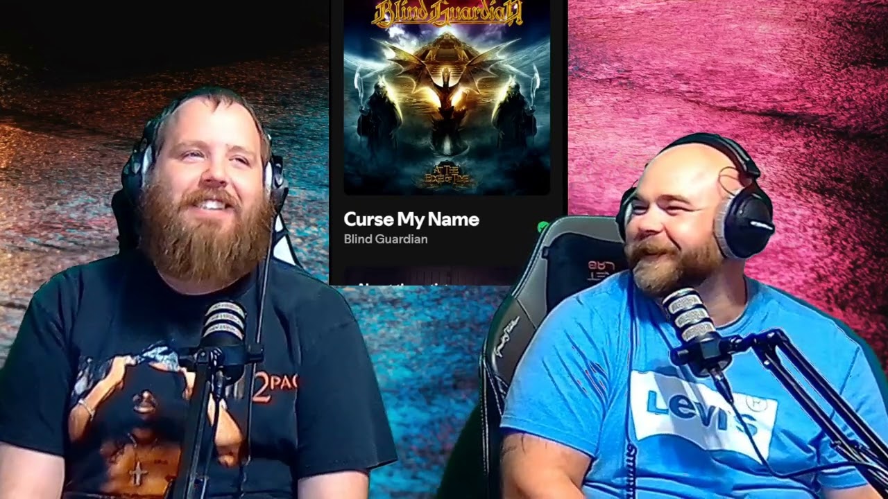 Blind Guardian - Curse My Name | A 2 Bois, 1 Brain Cell Reaction!