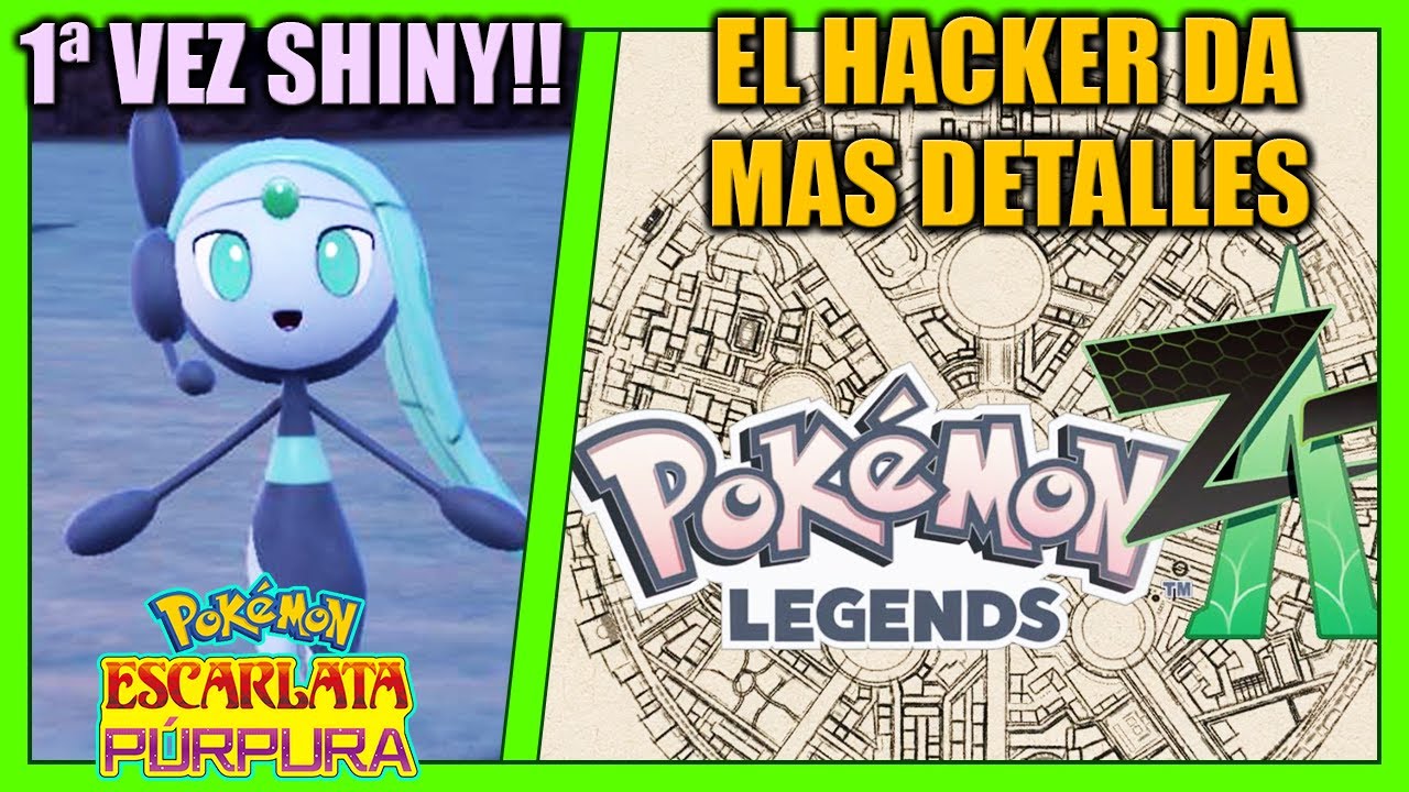 MELOETTA SHINY DESPUÉS de MÁS de 10 AÑOS al FIN! Y NUEVOS DETALLES de LEYENDAS POKÉMON Z-A y MÁS