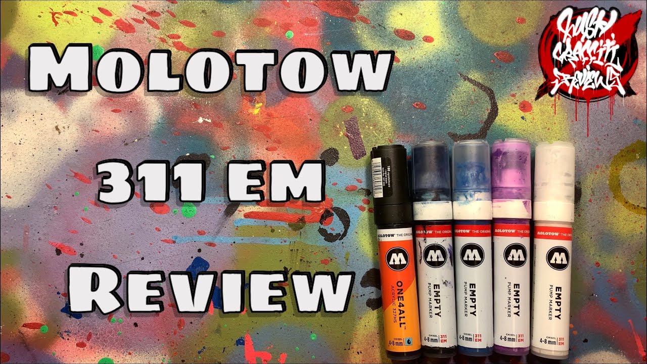 Molotow 311em and one4all 327HS Review