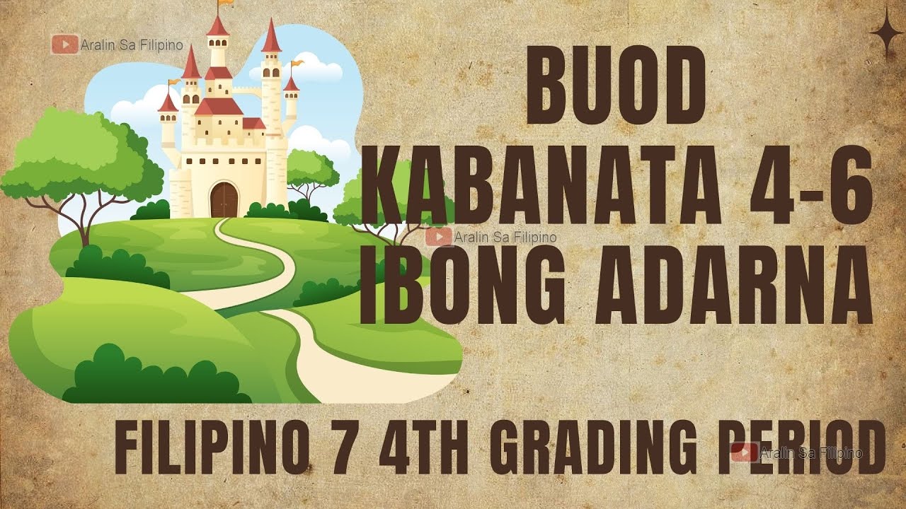 KABANATA 4-6| BUOD NG IBONG ADARNA| FILIPINO 7-4TH GRADING PERIOD| ARALIN SA FILIPINO