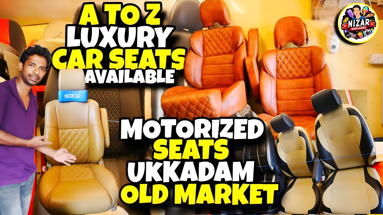 Car seat covers in Coimbatore ukkadam old market | customised car seats
