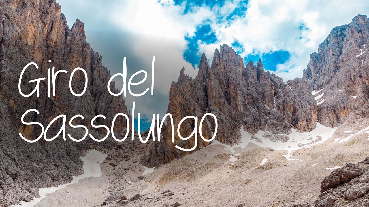 Giro del Sassolungo tra la Val Gardena e la Val di Fassa #valdifassa #valgardena #trentinodascoprire