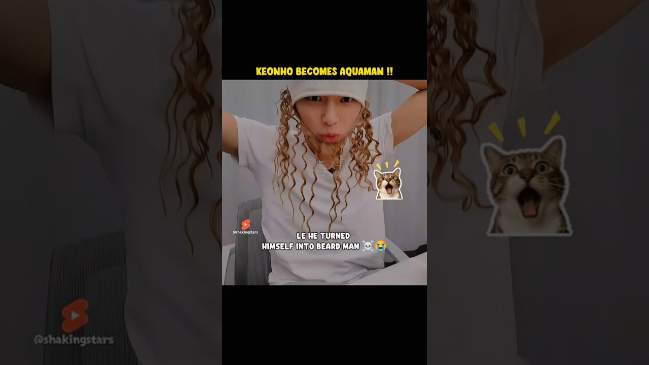 keonho da real beard man 😭🤣#cortis