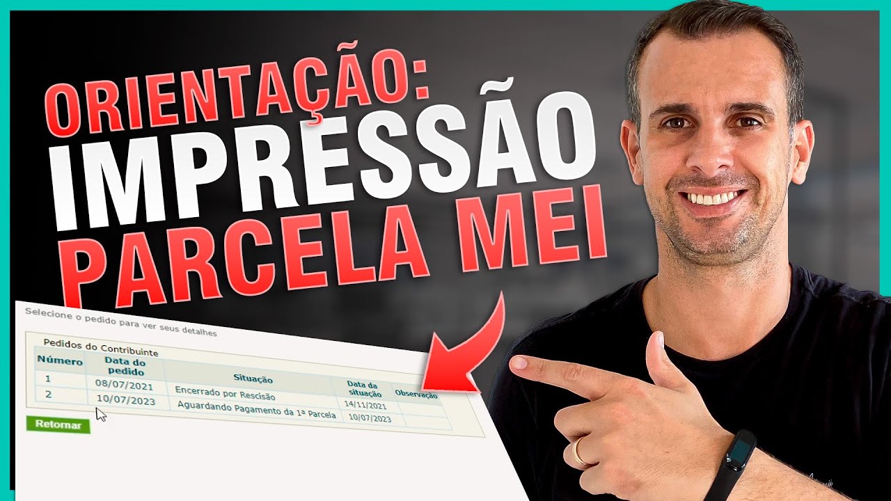 ORIENTA&Ccedil;&Atilde;O: Como CONSULTAR e IMPRIMIR parcelamento MEI no PORTAL eCAC | Microempreendedor Individual