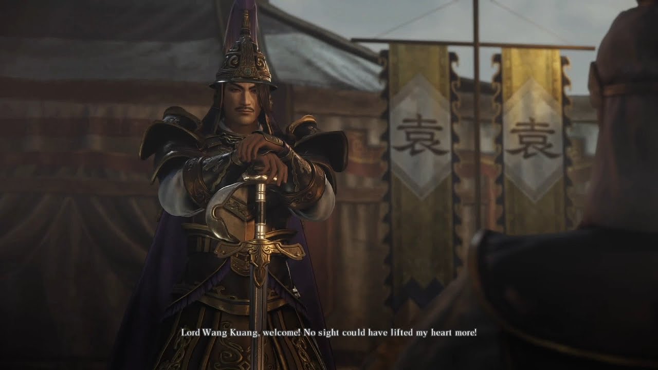 Dynasty Warriors Origins Demo - Coalition Forces Cutscene English Dub & Japanese Dub Comparison