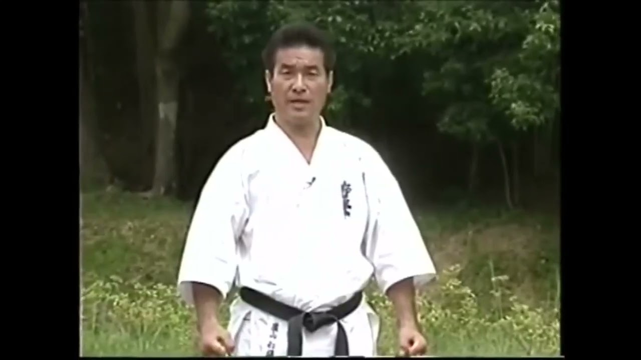 Kancho Hatsuo Royama considers the importance of a powerful mae geri as a tool for any karateka.