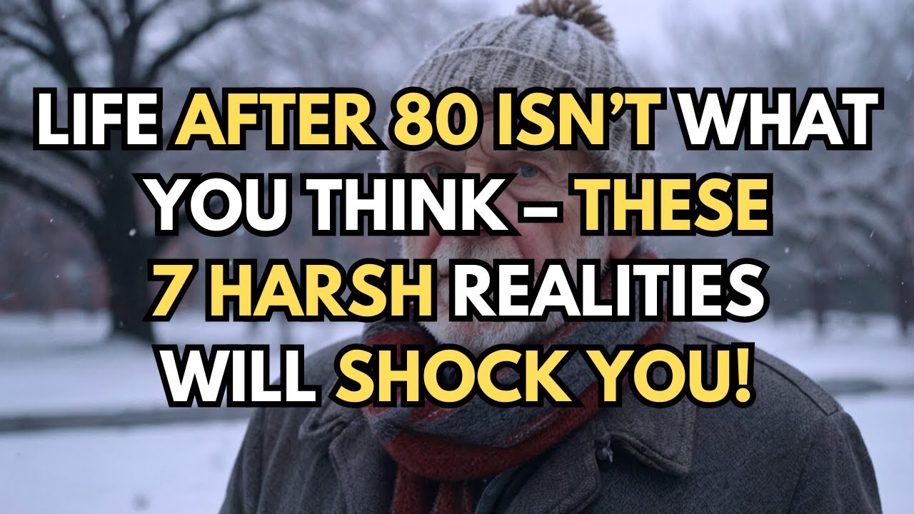 7 Hard Truths About Life After 80 Everyone Needs to Know to Stay Strong and Dignified Every Day