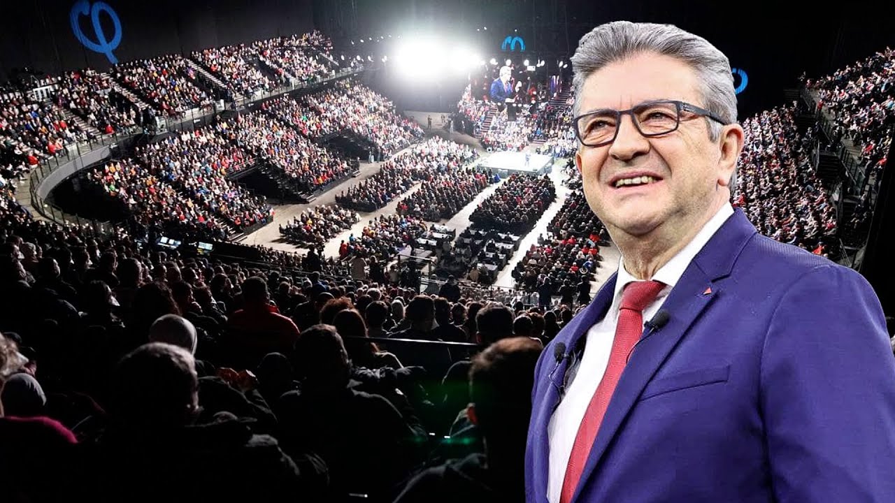 Les riches sont des assistés - Meeting de Mélenchon à Montpellier