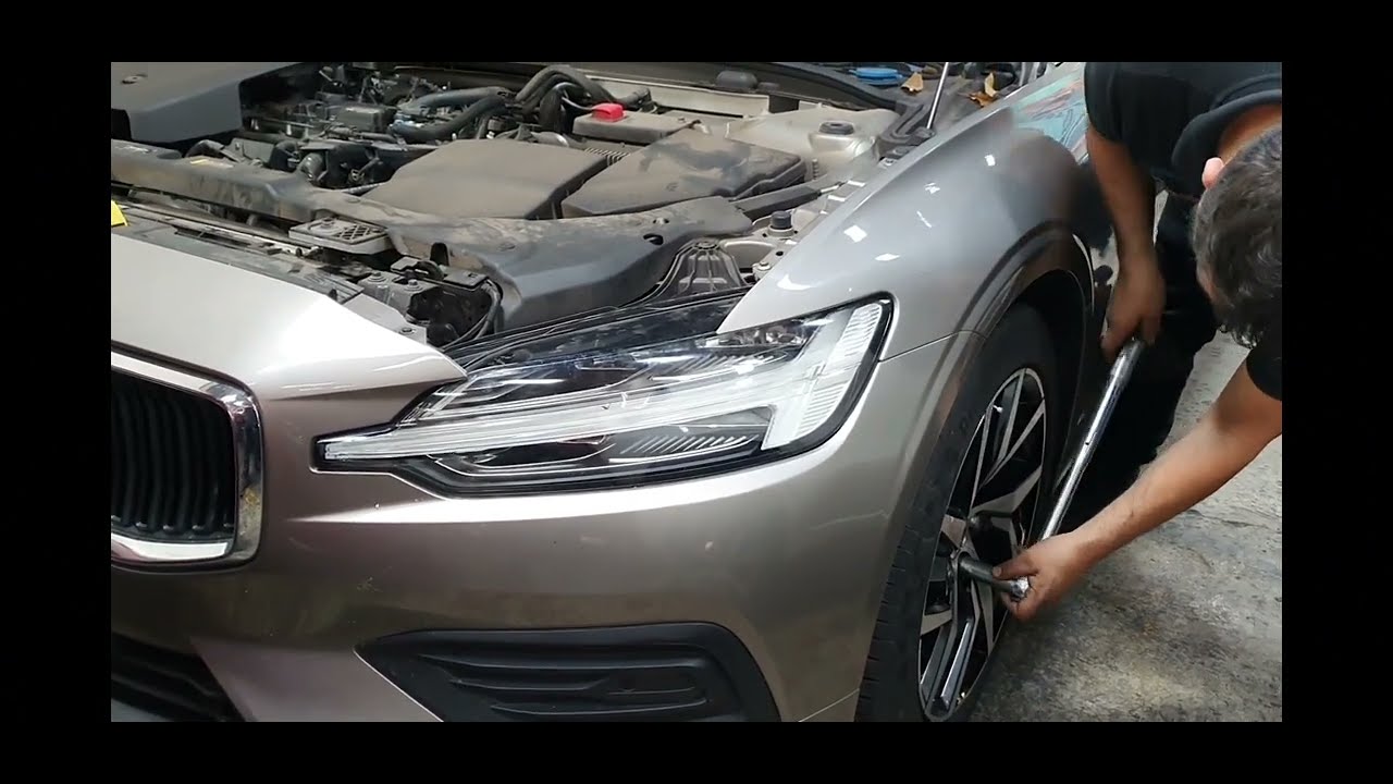Volvo S60 B4204T23 Servicio de frenos delanteros.  #volvolovers