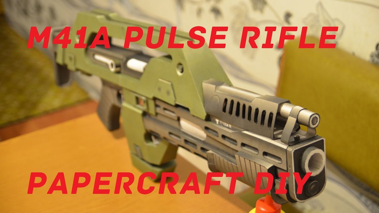 M41A Pulse Rifle Papercraft
