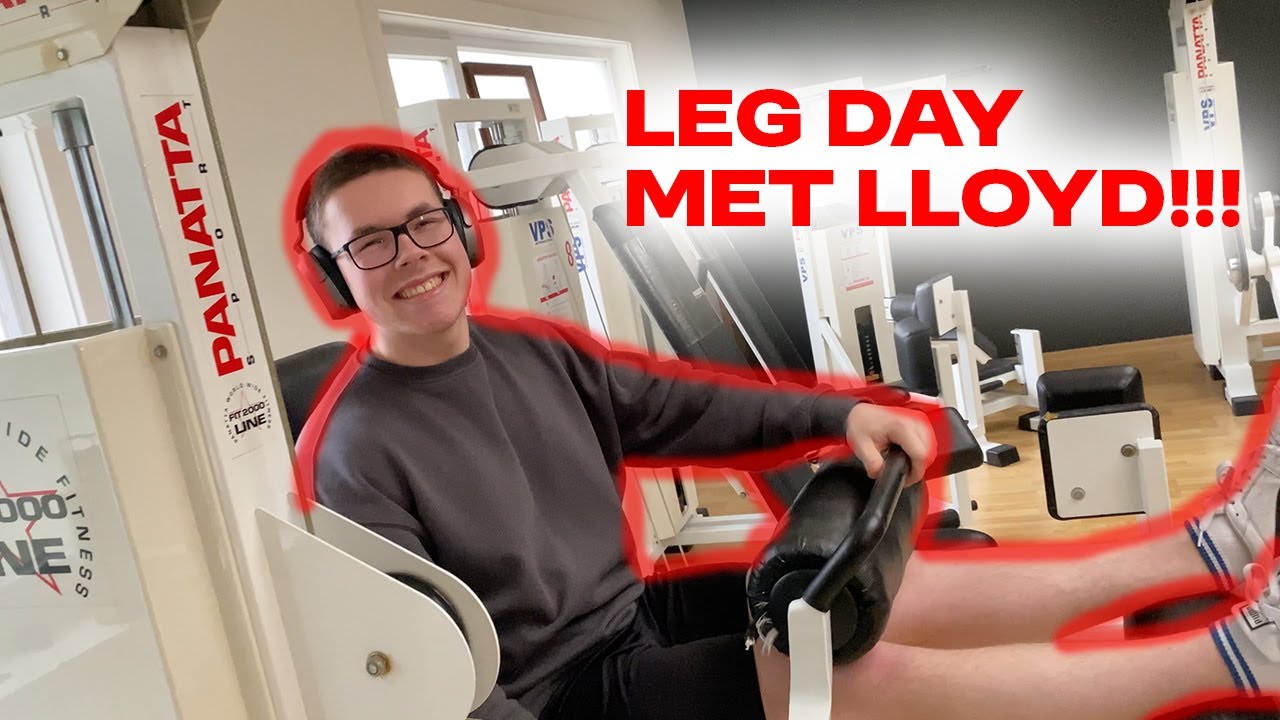 Leg Day Met Lloyd💪🏻