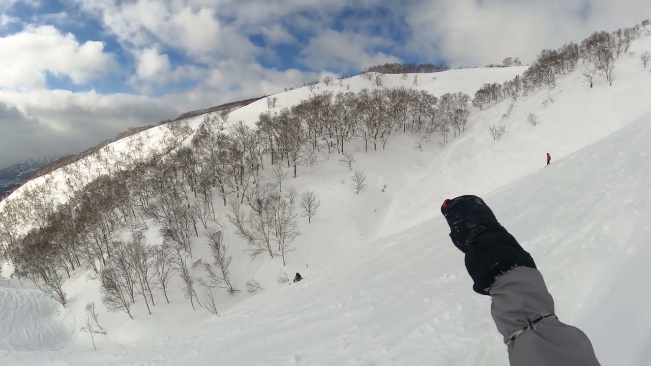 Moiwa powder run through Gate#6
