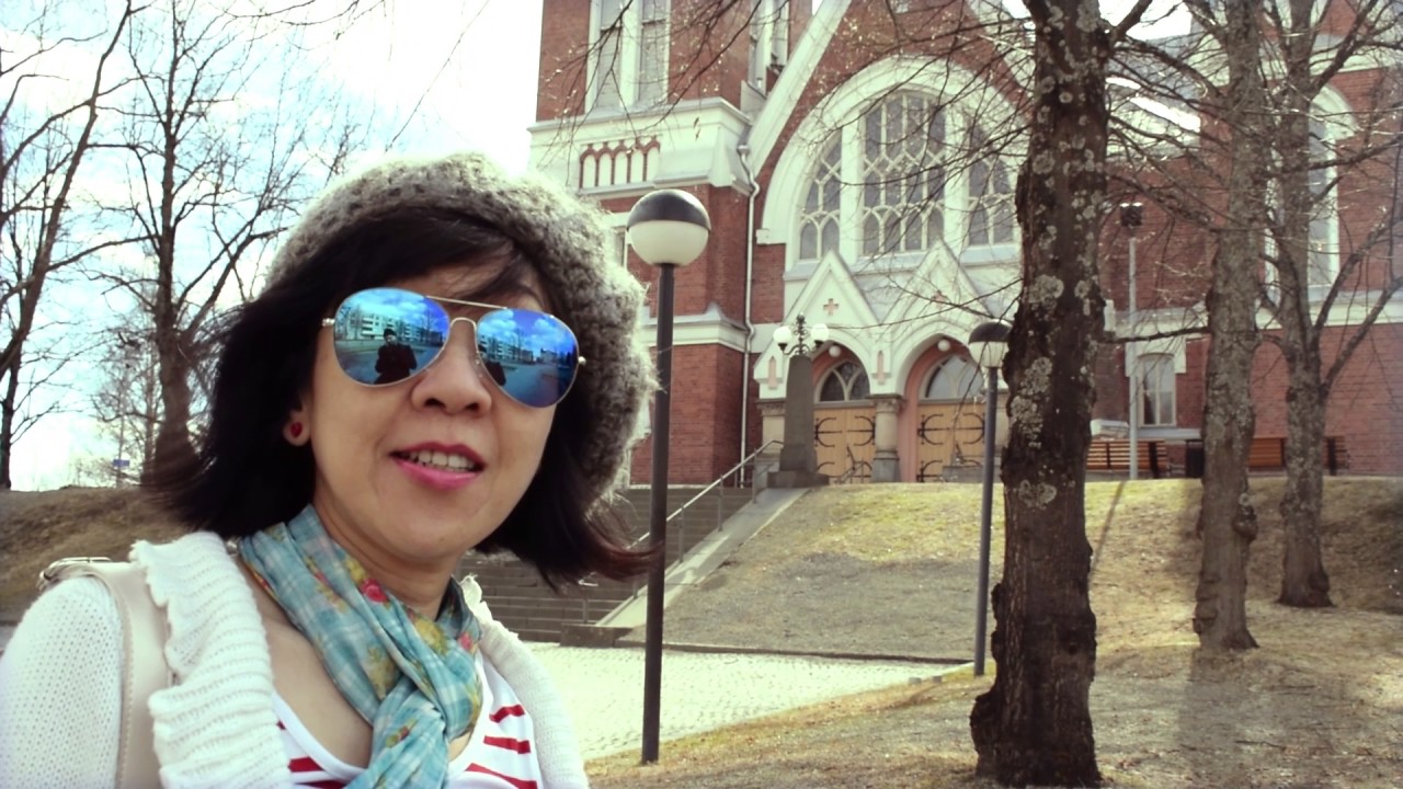 Walking in Joensuu spring 2017