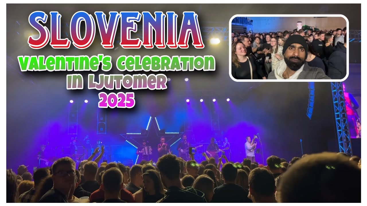 Valentine’s Celebration in Ljutomer Slovenia || #Habib3211 #valentinesday #valentine #slovenia