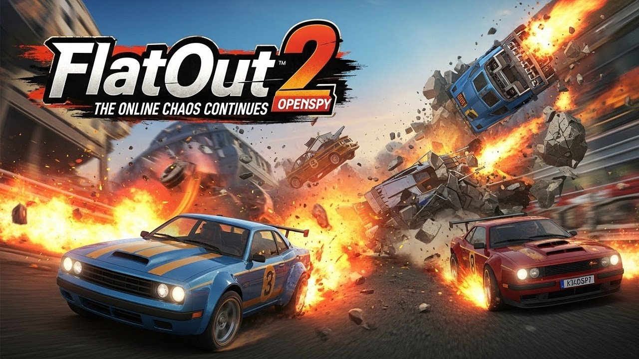 (PC) FlatOut 2: Online OpenSpy Multiplayer 2022