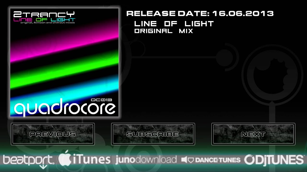 QC013 | 2trancY - Line Of Light (Original Mix) | 16.06.2014
