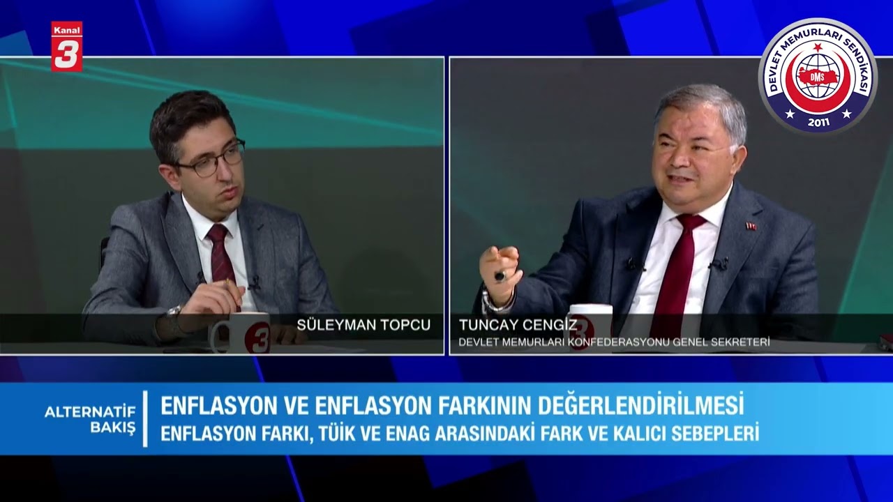 GENEL BAŞKANIMIZ TUNCAY CENGİZ, ALTERNATİF BAKIŞ PROGRAMININ CANLI YAYIN KONUĞU OLDU.