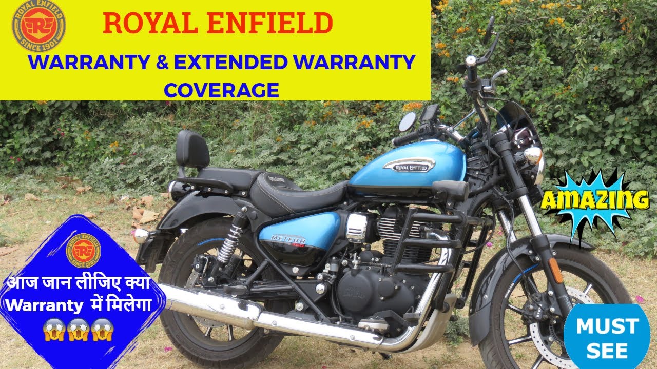 Royal Enfield Meteor 350 Warranty and Extended Warranty Coverage | अब सब कुछ सामने आ गया Vlog No 418