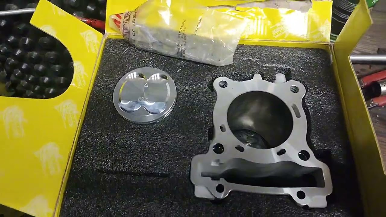 YAMAHA N Max 125 v1 185 CC dönüşüm performans çalışması 63.mm Krank değişimi
