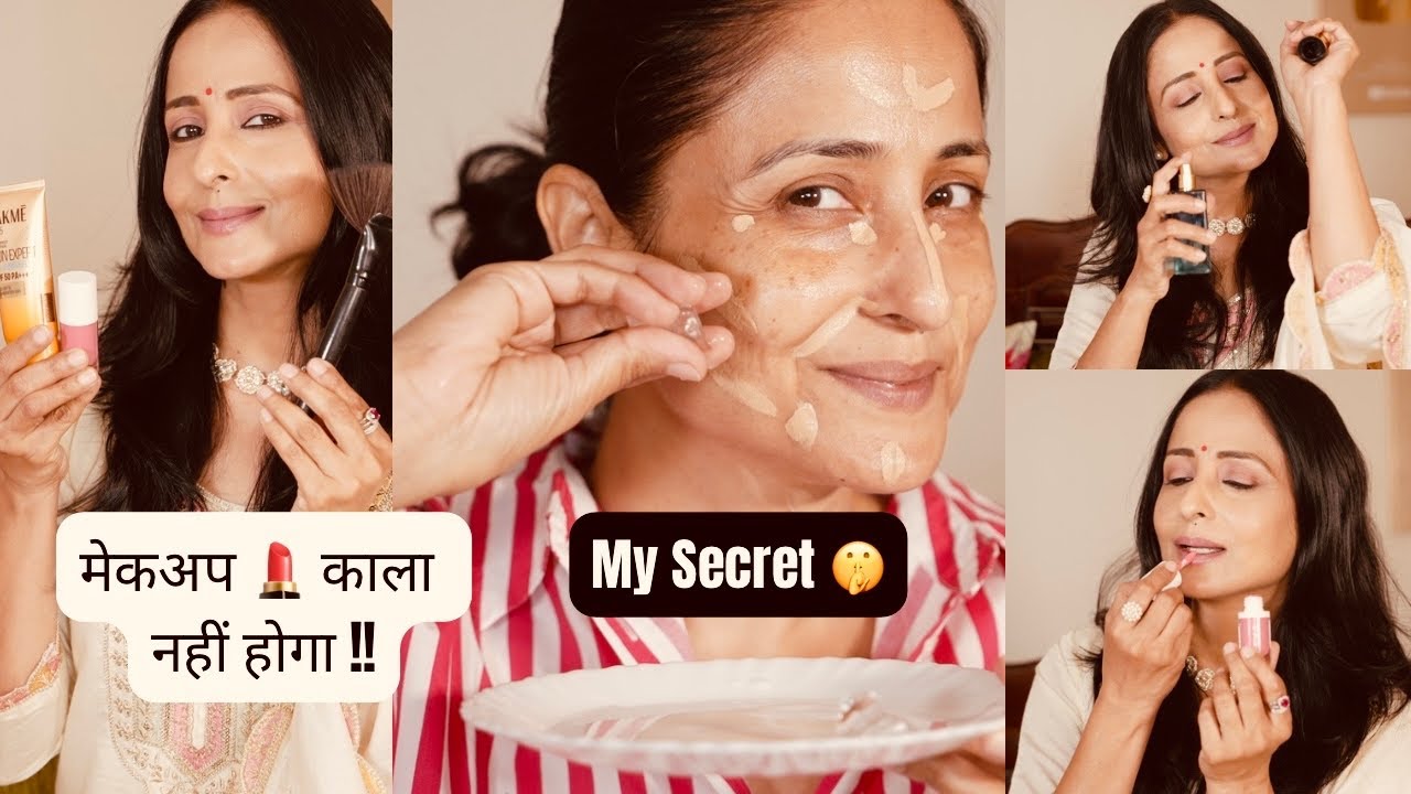 Makeup 💄 *KAALA ho jata hai ? | STEP BY STEP SWEAT PROOF MAKEUP ​⁠@LataaSaberwal #amazon