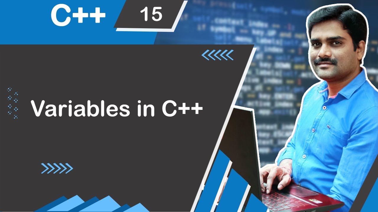 Variables in C++ - C++ Tutorial 15 🚀