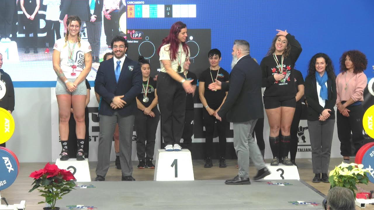 24^  COPPA ITALIA DI POWERLIFTING OPEN ATTREZZATO - Donne  tutte le cat.