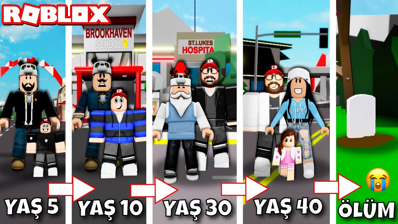 Doğumdan Ölüme LegendProPanda !! - Panda ile Roblox Brookhaven