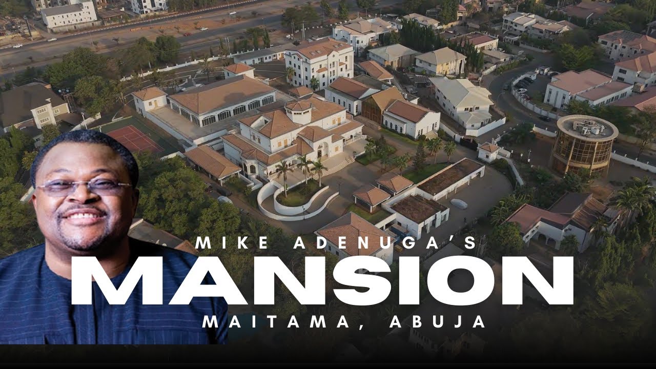 I Discover Mike Adenuga's LUXURIOUS Mansion in Minister Hill, Maitama, Abuja
