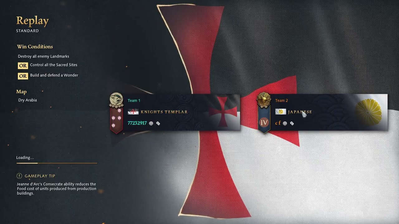 Age of Empires IV: Surviving early game as KT vs feudal all in