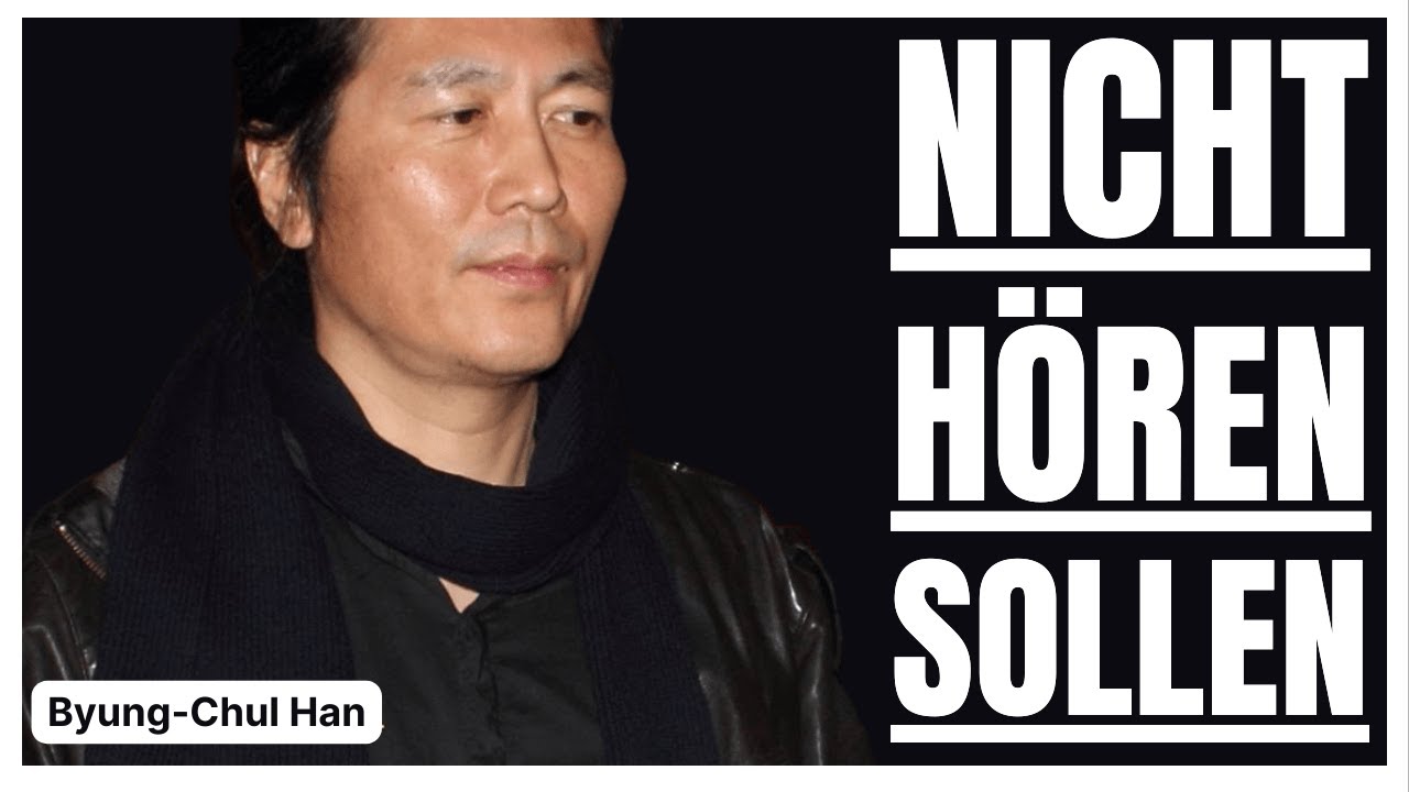 UNBEQUEME WAHRHEITEN – Byung-Chul Han enthüllt die ignorierte Gesellschaft