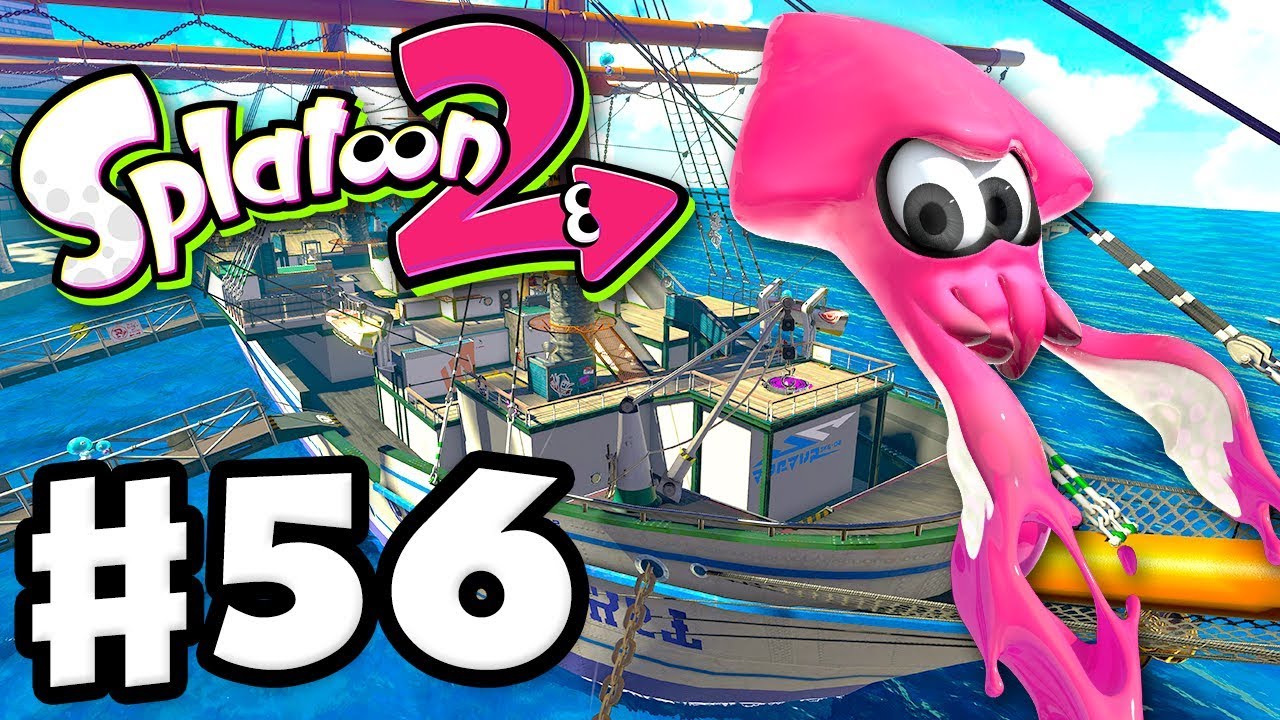 Splatoon 2 - Gameplay Walkthrough Part 56 - NEW MAP! Manta Maria! (Nintendo Switch)