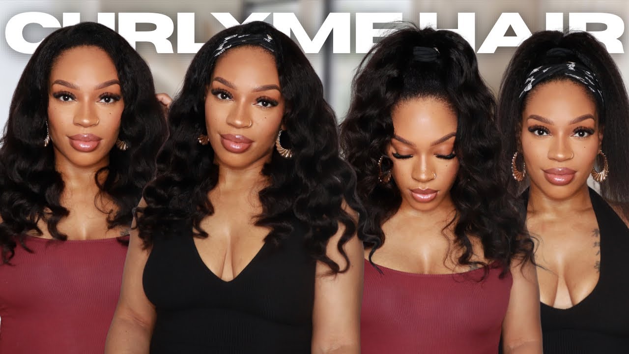 This Amazon Kinky Straight Half Wig is SO Versatile! | Curlyme Hair Review