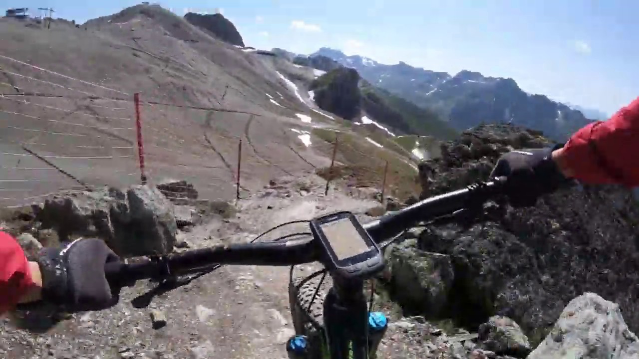 Ischgl, Flimjoch trail-Enduro trail