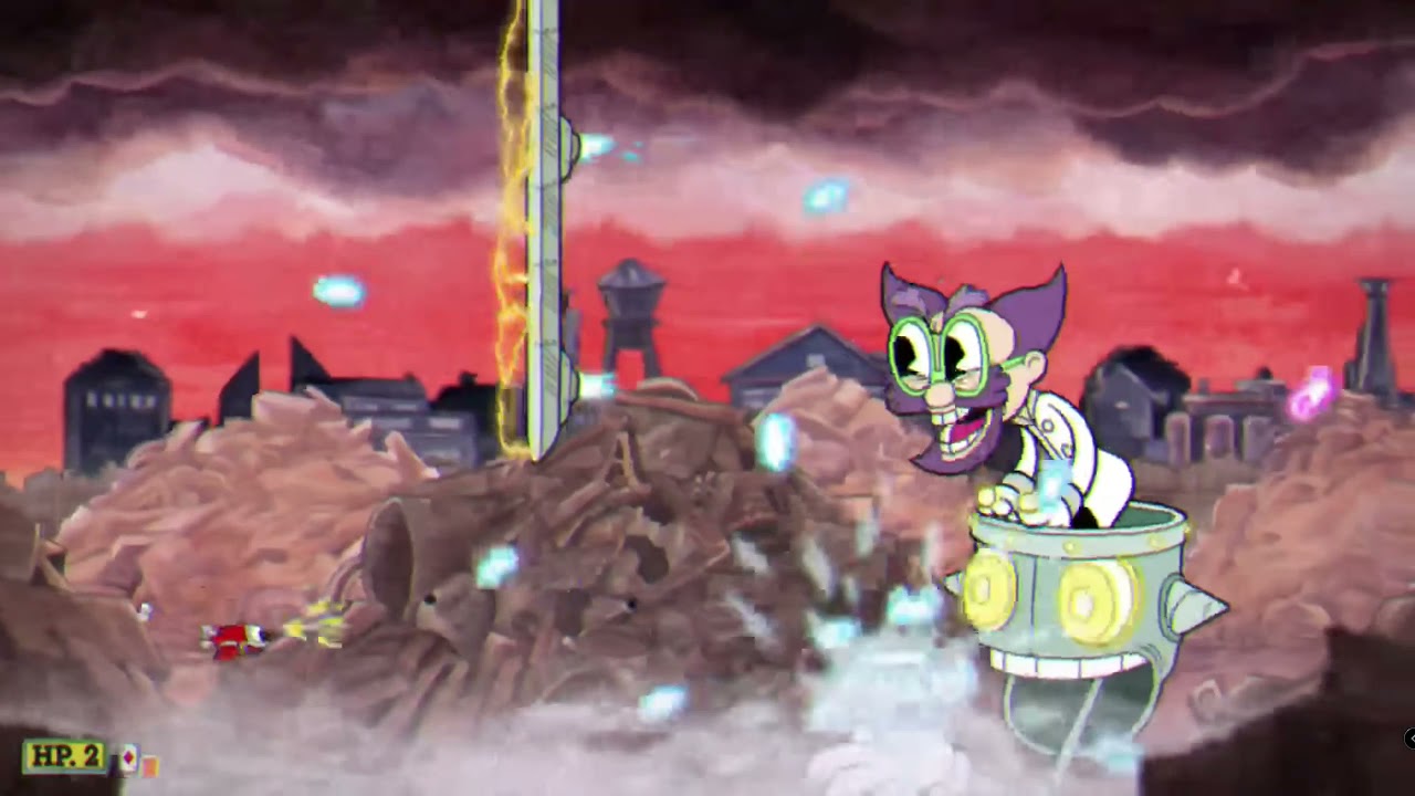 Colossal is crazy has a heart attack playing cuphead.