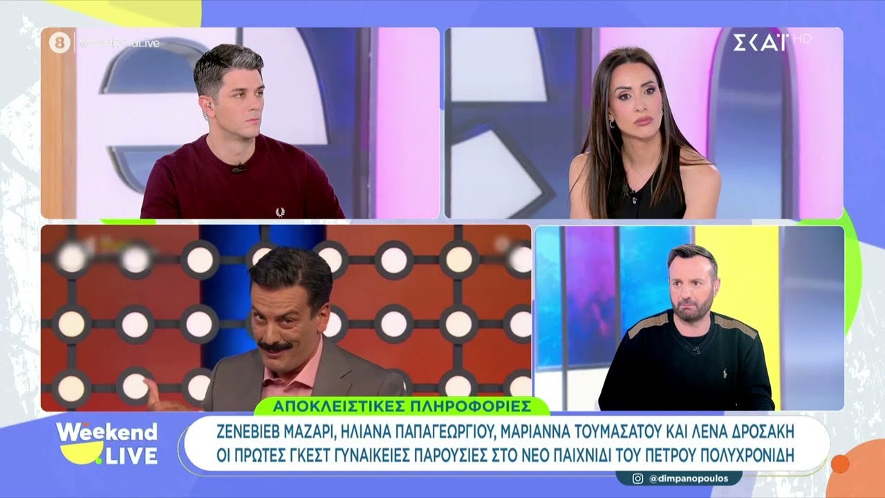 Πλούσιο τηλεοπτικό ρεπορτάζ με αποκλειστικές πληροφορίες | Weekend Live | 07/02/2026