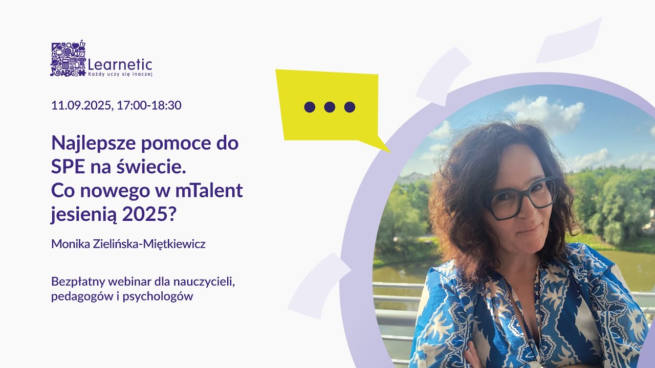 Najlepsze pomoce do SPE na świecie! Co nowego w mTalent jesienią 2025?