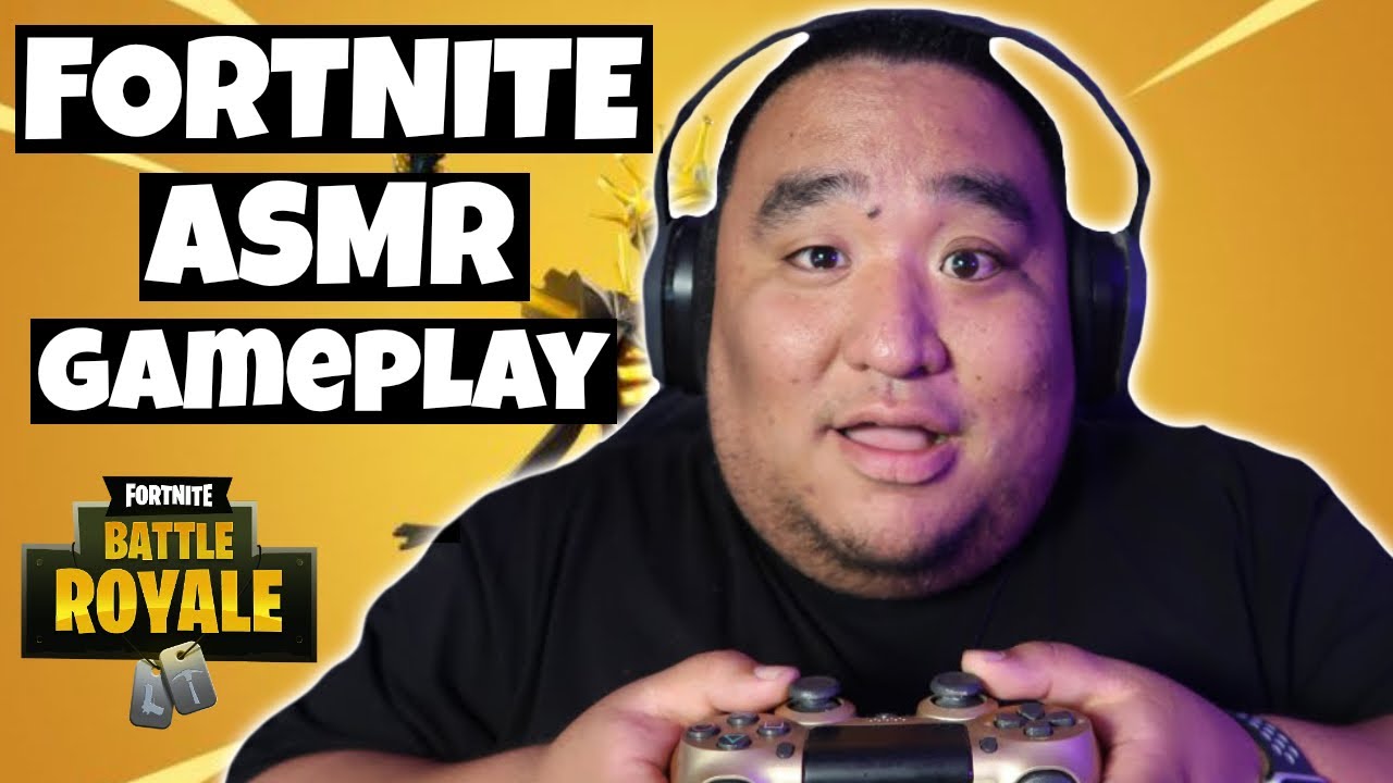 ASMR | Fortnite Gameplay + Locker Tour (Controller Sounds)