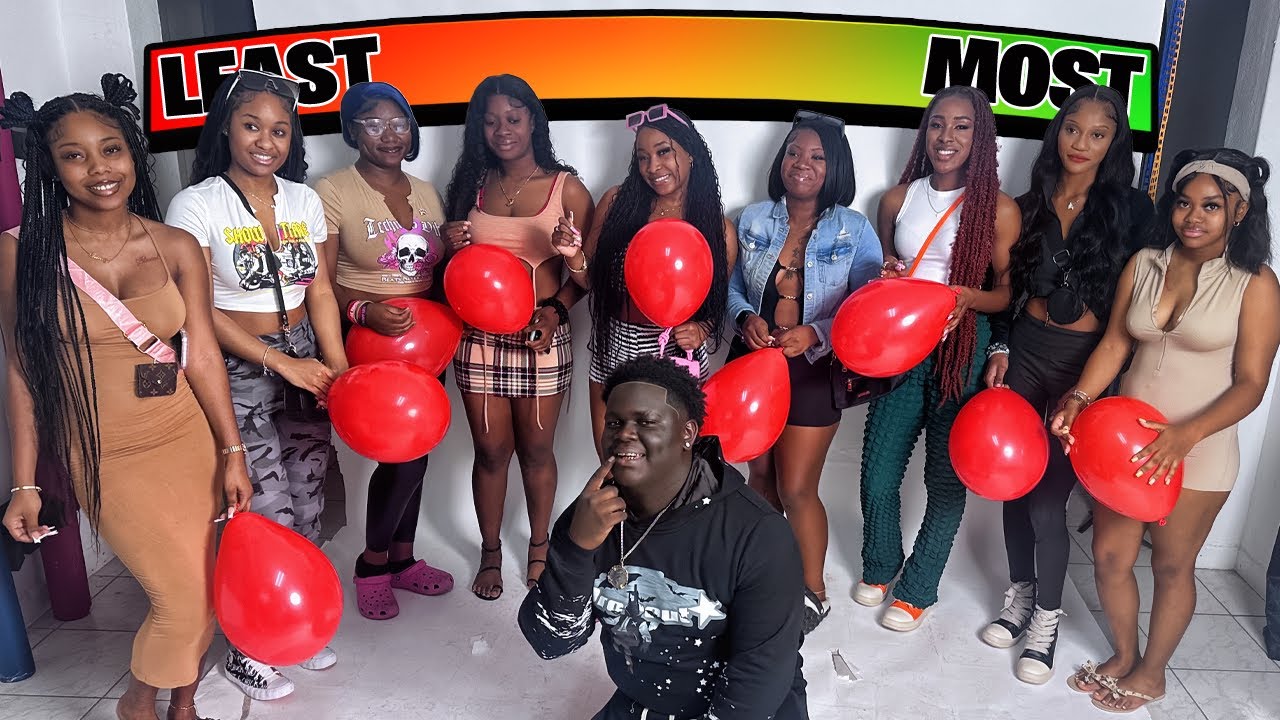 Pop The Least Attractive Person Balloon Or Find Love!!|Bahamas