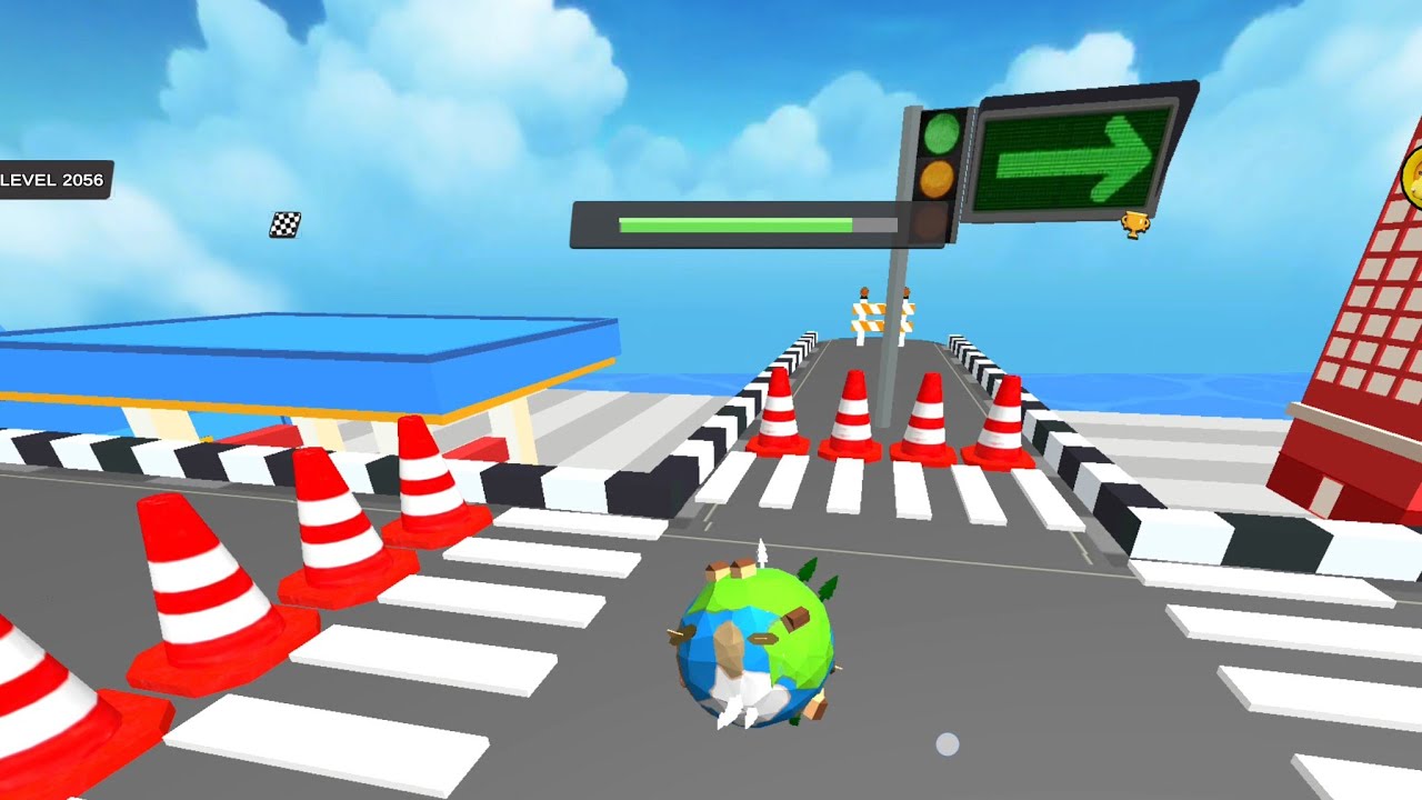 City Ball Run 3D Gameplay 💥 Naftrix Gaming Game 210 Android iOS 